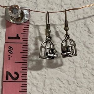 Birdcage Dangly Earrings